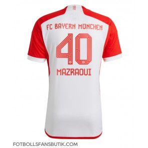 Bayern Munich Noussair Mazraoui #40 Replika Hemmatröja 2023-24 Kortärmad